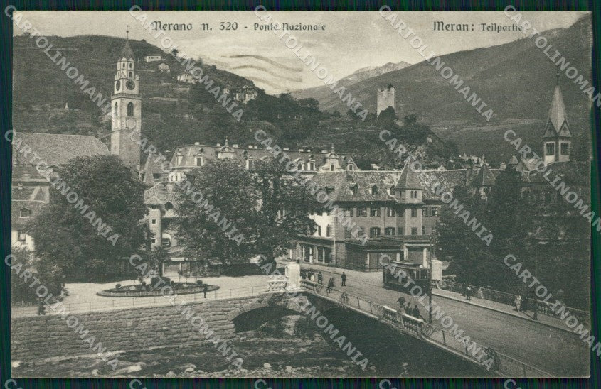Bolzano Merano cartolina ZKM8528 – fronte