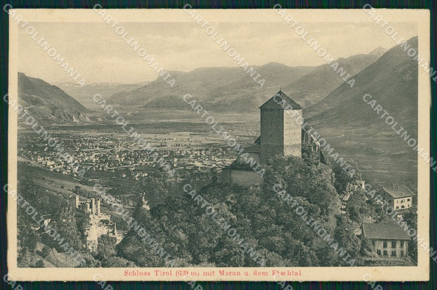 Bolzano Merano ABRASA cartolina ZKM8529 – fronte