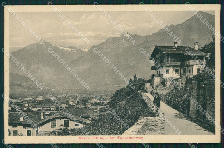 Bolzano Merano cartolina ZKM8535 – fronte