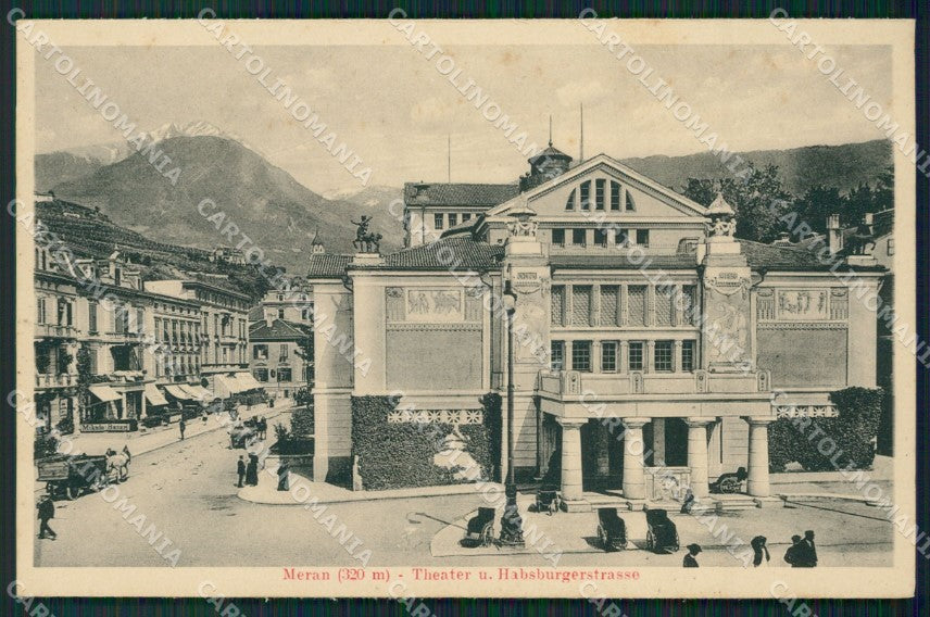 Bolzano Merano PIEGHINA cartolina ZKM8536 – fronte