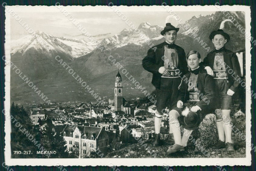 Bolzano Merano Costumi Foto cartolina ZKM8543 – fronte