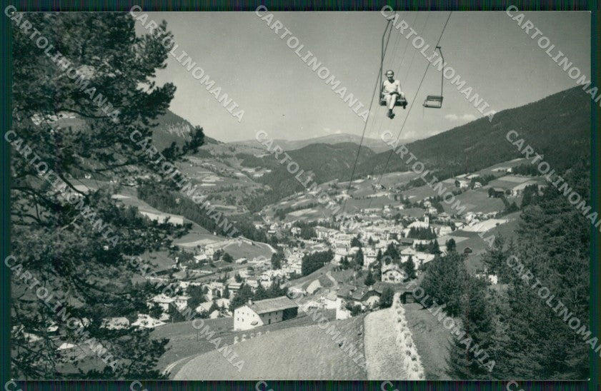 Bolzano Ortisei Seggiovia Foto cartolina ZKM8556 – fronte