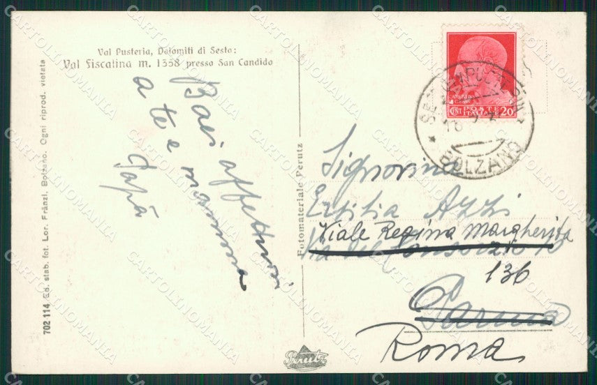 Bolzano San Candido Pascolo Foto cartolina ZKM8558 – retro