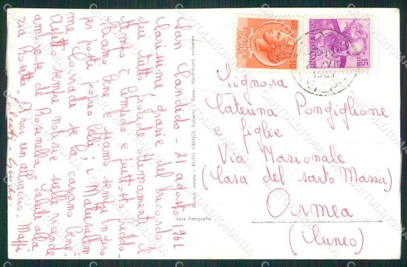 Bolzano San Candido Foto cartolina ZKM8561 – retro