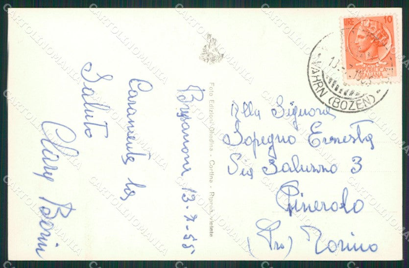 Bolzano Bressanone Foto cartolina ZKM8565 – retro