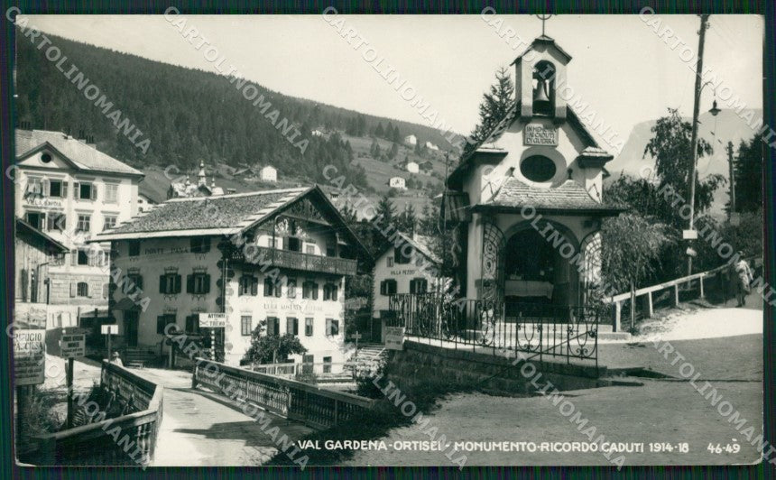 Bolzano Ortisei Foto cartolina ZKM8567 – fronte