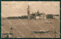 Venezia Isola San Giorgio Gondola cartolina ZKM8574 – fronte