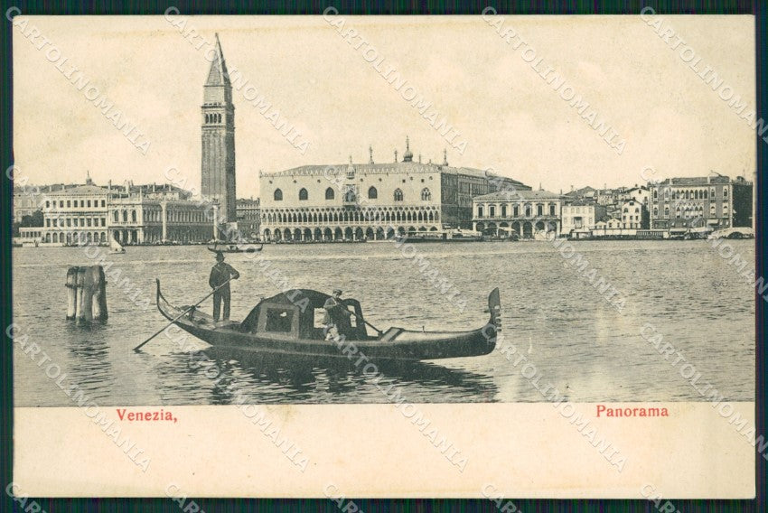 Venezia Città Gondola cartolina ZKM8579 – fronte