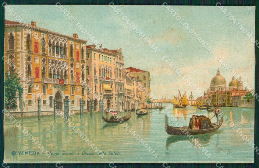 Venezia Città PIEGHINA cartolina ZKM8604 – fronte