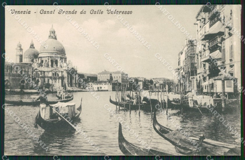 Venezia Città Gondole cartolina ZKM8607 – fronte
