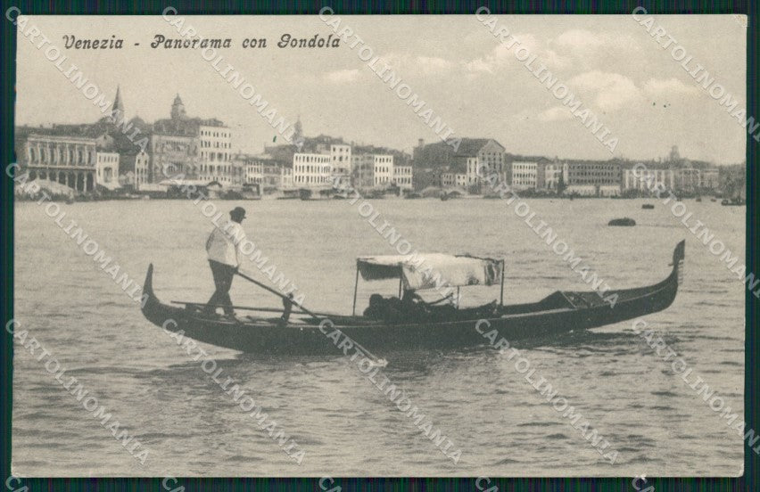 Venezia Città Gondola cartolina ZKM8608 – fronte