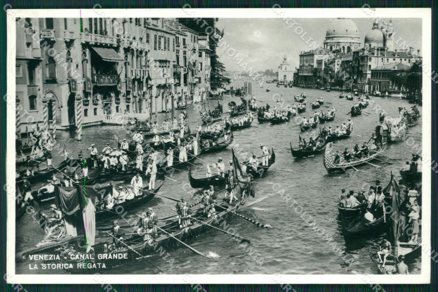 Venezia Città Regata Foto cartolina ZKM8625 – fronte