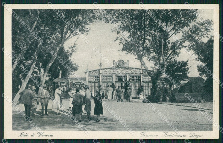 Venezia Lido di cartolina ZKM8631 – fronte