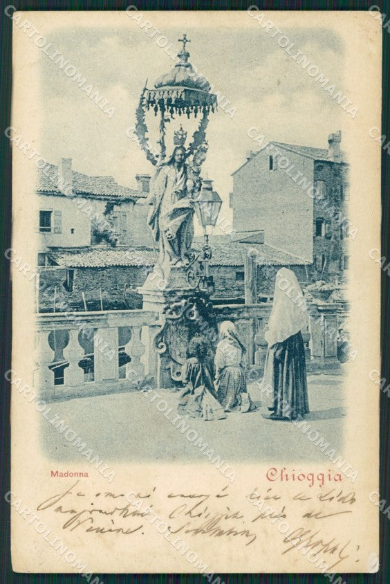 Venezia Chioggia PIEGHINA cartolina ZKM8649 – fronte
