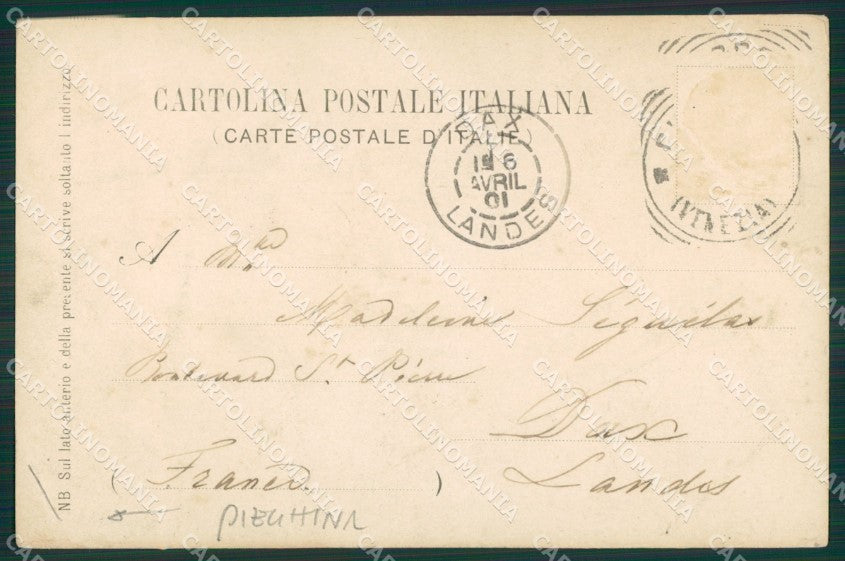 Venezia Chioggia PIEGHINA cartolina ZKM8649 – retro