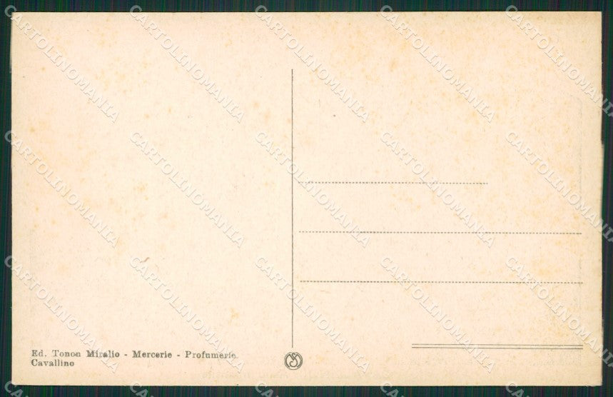 Venezia Cavallino Asilo cartolina ZKM8660 – retro