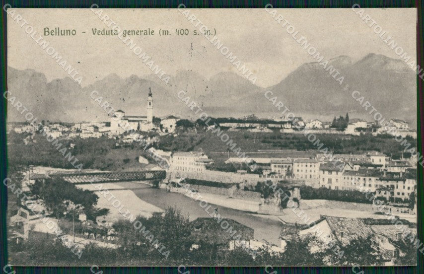 Belluno Città cartolina ZKM8671 – fronte
