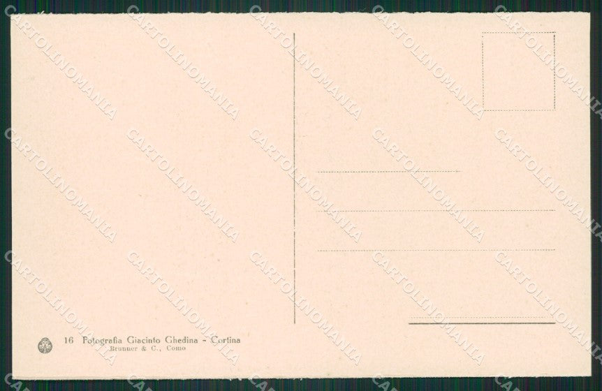 Bolzano Nova Levante Passo di Costalunga cartolina ZKM8676 – retro