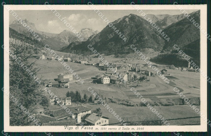 Trento Vigo di Fassa cartolina ZKM8677 – fronte