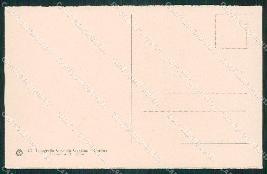 Bolzano Torri di Vajolet cartolina ZKM8678 – retro