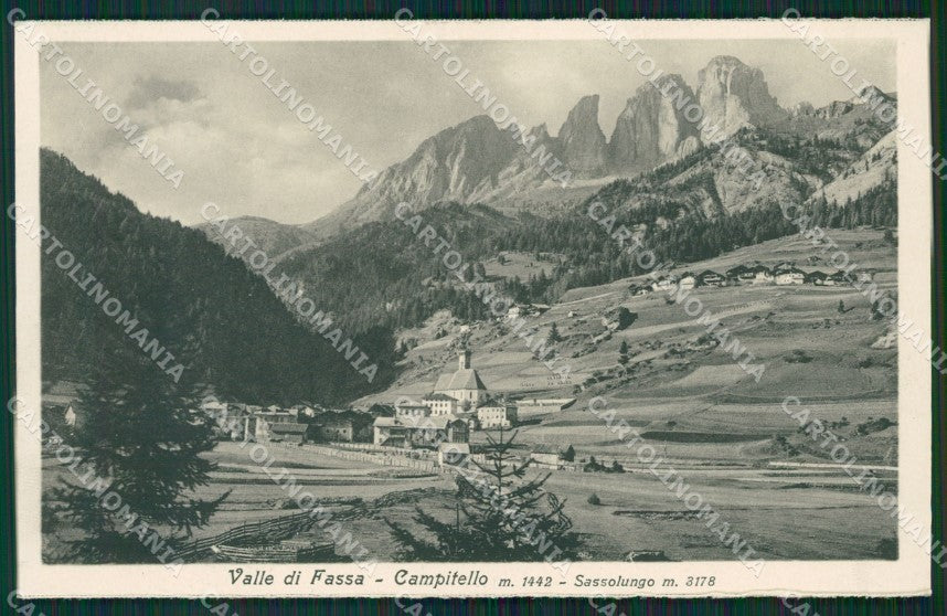 Trento Campitello cartolina ZKM8679 – fronte