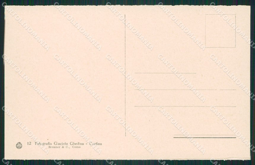 Trento Canazei cartolina ZKM8680 – retro