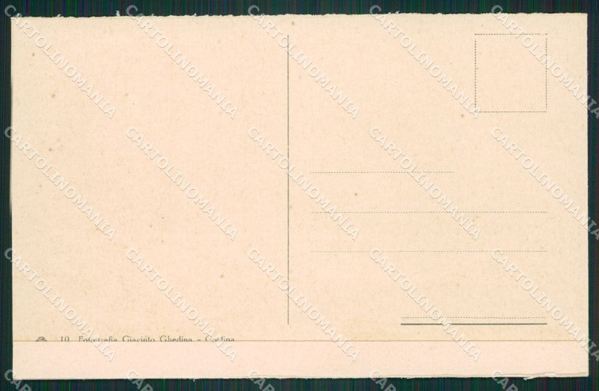 Trento Passo Pordoi cartolina ZKM8682 – retro