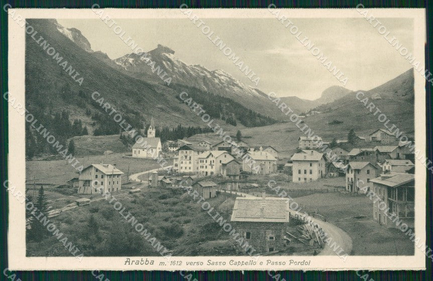 Belluno Livinallongo del Col di Lana Arabba cartolina ZKM8685 – fronte