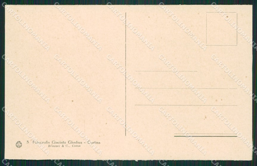 Belluno Passo Falzarego cartolina ZKM8687 – retro