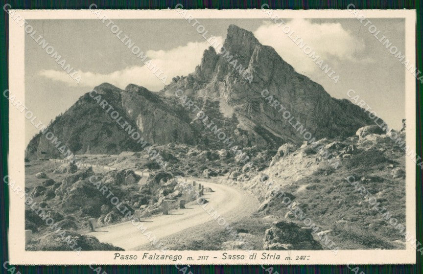 Belluno Passo Falzarego cartolina ZKM8688 – fronte