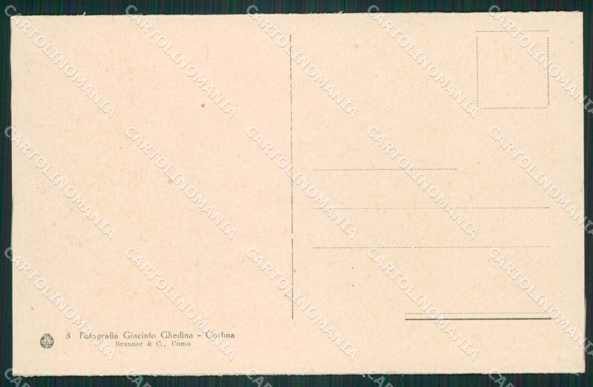 Belluno Cinque Torri cartolina ZKM8689 – retro