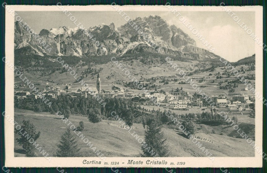 Belluno Cortina cartolina ZKM8690 – fronte