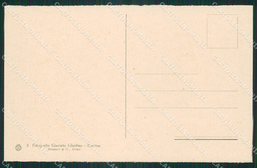 Belluno Cortina cartolina ZKM8690 – retro