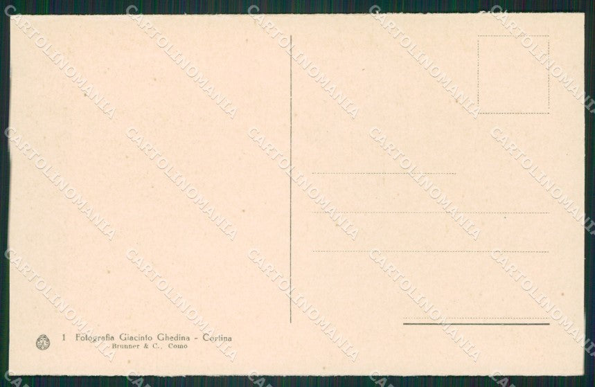 Belluno Cortina cartolina ZKM8691 – retro