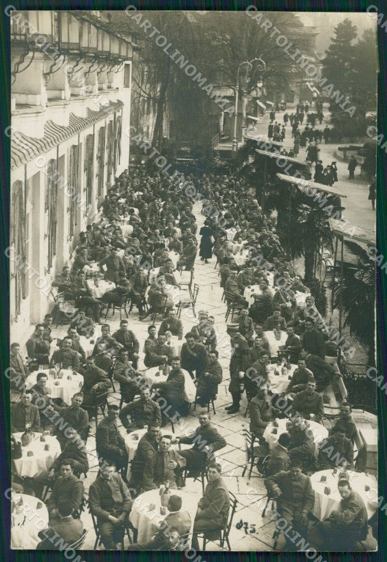 Belluno ? Militari Foto cartolina ZKM8692 – fronte