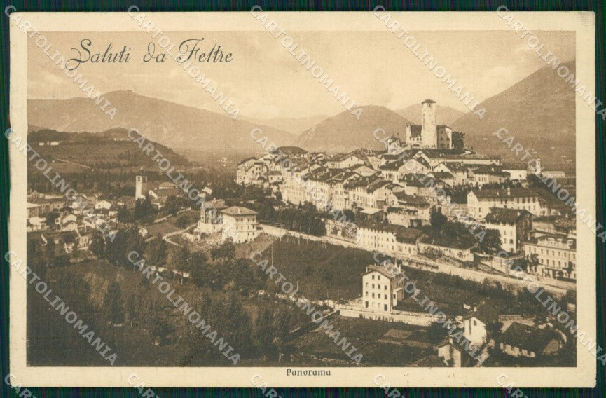 Belluno Feltre Suluti da cartolina ZKM8694 – fronte