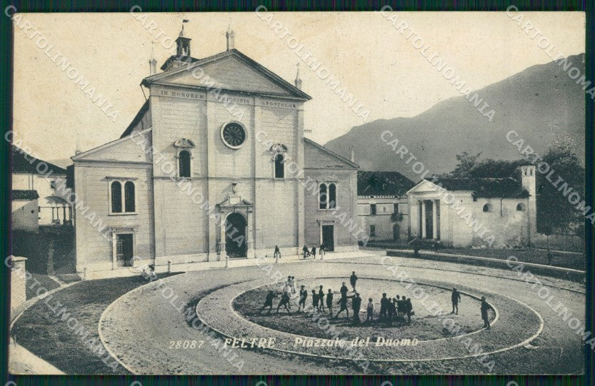 Belluno Feltre cartolina ZKM8700 – fronte