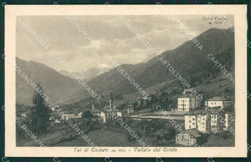 Belluno Pieve di Cadore Tai di cartolina ZKM8702 – fronte