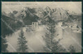 Belluno Auronzo di Cadore Misurina Lago di PIEGHINA cartolina ZKM8725 – fronte
