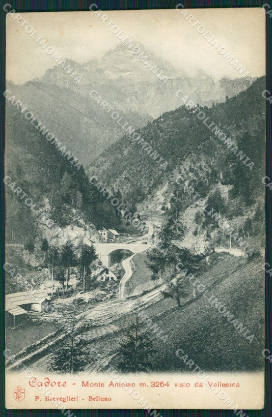 Belluno Cadore cartolina ZKM8727 – fronte
