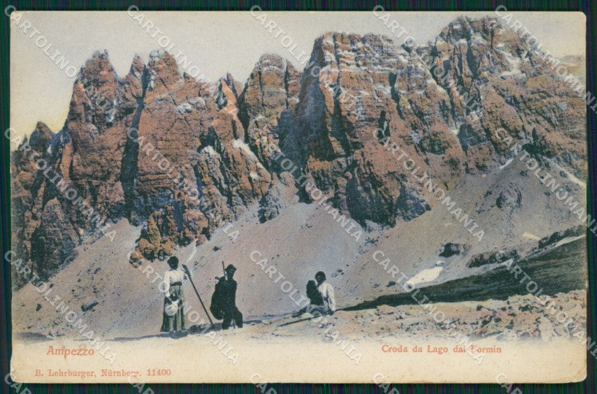 Belluno Ampezzo cartolina ZKM8729 – fronte
