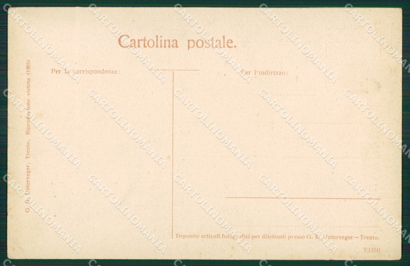Belluno Santa Giustina Ponte di cartolina ZKM8750 – retro