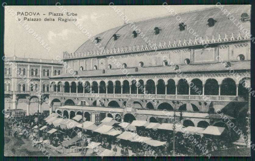 Padova Città Mercato Palazzo Regione cartolina ZKM8761 – fronte