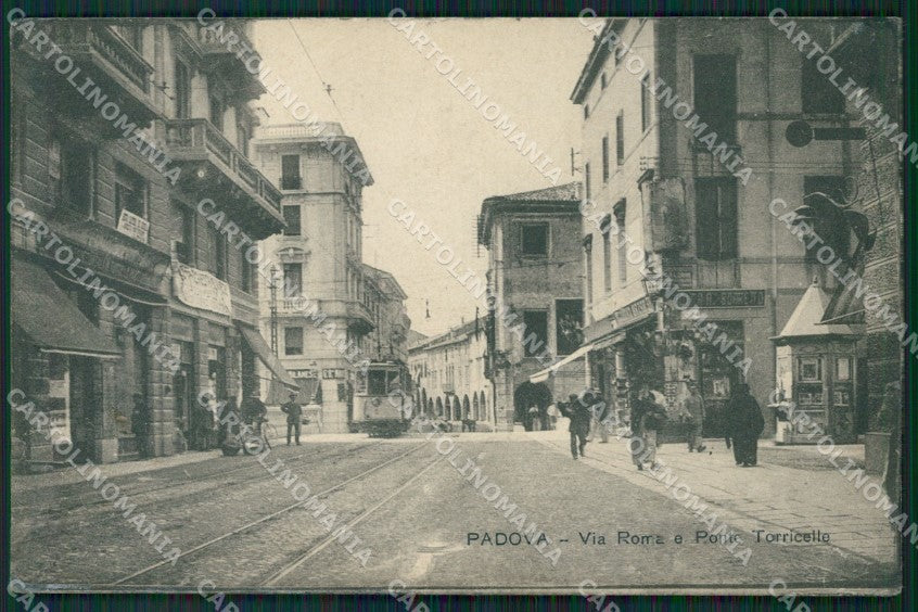 Padova Città Tram cartolina ZKM8767 – fronte