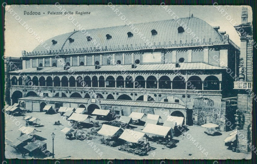 Padova Città Mercato Palazzo Regione cartolina ZKM8769 – fronte