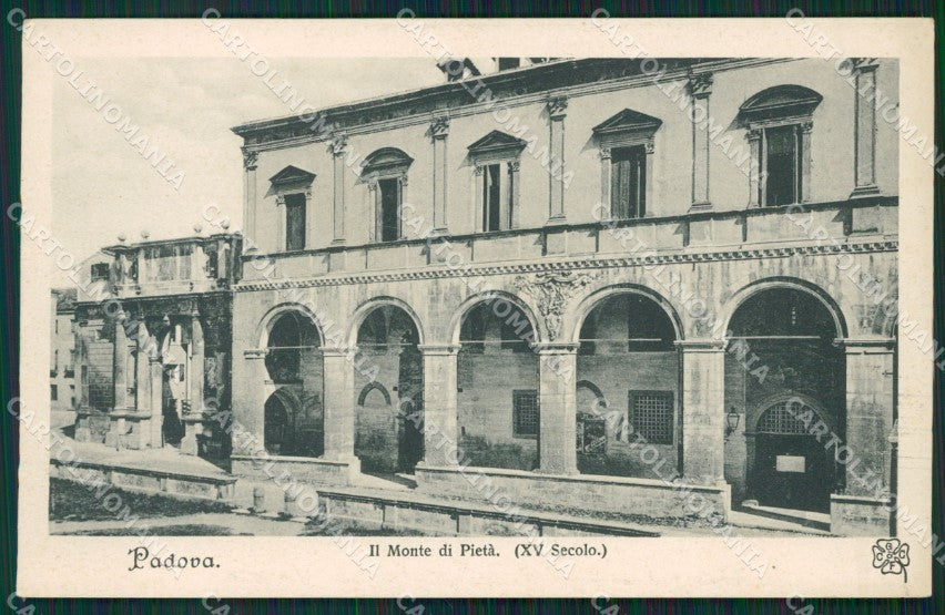 Padova Città Monte di Pietà cartolina ZKM8774 – fronte