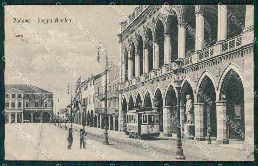 Padova Città Tram cartolina ZKM8780 – fronte