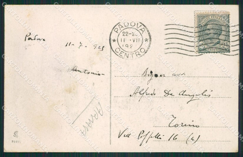 Padova Città Poste ABRASA cartolina ZKM8786 – retro