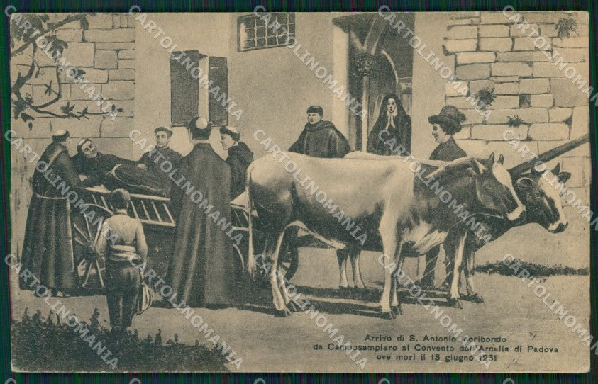 Padova Arcella Sant'Antonio Moribondo cartolina ZKM8789 – fronte