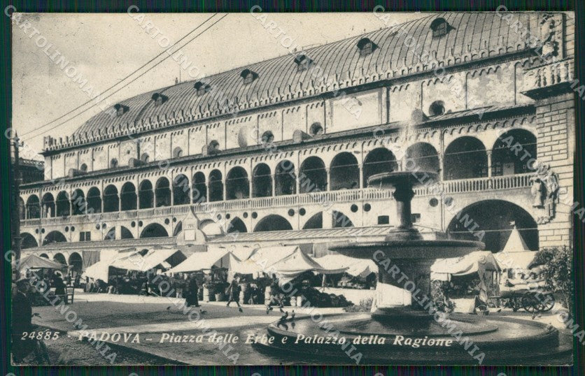 Padova Città Mercato Palazzo Regione cartolina ZKM8790 – fronte
